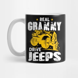 Real Grammy Drive Jeeps Jeep Men/Women/Kid Jeeps Lover Mug